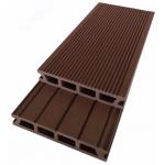 Brushed Engineered Composite WPC Flooring Outdoor Decking Exterior for sale