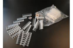 China Laboratory 0.2 Ml Tubes PCR Strip Tubes With Attached Caps supplier