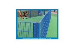 China Powder Sprayed Coated Double Wire Fence for the High Security Place supplier