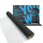 Sublimation / Latex / UV Ink Compatible Black Back Blockout Fabric For Advertising for sale