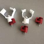 Quail Broiler Nipple Drinker Poultry Drinking Line Parts Yellow Red