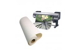 China Wide Format Inkjet cotton Canvas Roll For Aqueous Ink Printing supplier