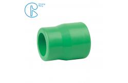 China Green PPR Reducer In Pressure 25 For Heating / Air Conditioning System supplier