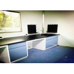 Multiscene Lab Workbench With Drawers Durable Corrosion Resistant