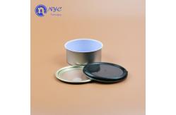 China 100ml Silver 3.5g Airtight Smell Proof Cannabis Tin supplier