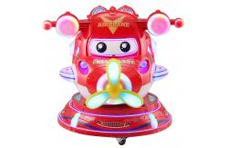 China 3D Rotation Lifting Plane Coin Operated Kiddie Ride Amusement Game Machine with Materials supplier