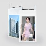 43 Inch Double Sided Digital Signage High Brightness Thin For Clothing Store Advertising for sale