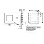 Integrated Circuit Chip Integrated CPU32 Processor MC68330PV16A MOTOROLA QFP for sale