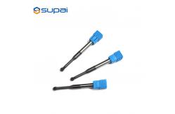 China 10mm Solid Tungsten Carbide End Mill For Metal Long Working Lifespan supplier
