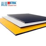 0.4MM 1250mm Fire Rated Aluminium Composite Panel PE Painted Black Acp Sheet AA3003 for sale