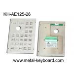 26 Keys Ruggedized Industrial Metal Keyboard , dustproof keyboard for sale