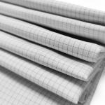 Workwear ESD Textile Anti Static Waterproof Cotton Twill Fabric 1.0 Strip for sale