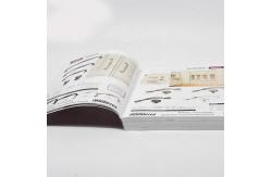 China Softcover Custom Paperback Book Perfect Binding With Dividers Tabs supplier
