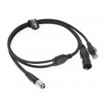Alvin's Cables Hirose 8-Pin Male to RJ45 & XLR 4-Pin Male Cat6 High Flex Cable for Sony RCP for sale