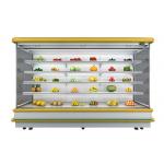 European Style Multideck Open Chiller R404a 2831L Vegetable Display Freezer for sale