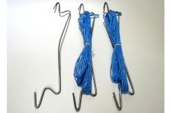 China Agricultural Twine UV Treated Tomato Tree Galvanized Hook PP Twine supplier