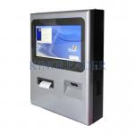 Stylish Wall Mount Kiosk With Barcode Scanner And Thermal Printer
