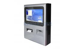 China Stylish Wall Mount Kiosk With Barcode Scanner And Thermal Printer supplier