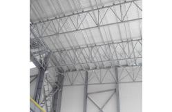 China Large Span Prefab Steel Frame Building Construction Customizable Strong Strength supplier