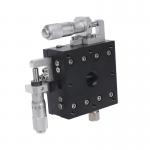 XYZ Linear Stage with Stepper Motor 2mm Lead Screw Pitch 0.01mm/100mm Straightness for sale