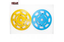 China 9'' 23cm No120 Grit Diamond Grinding Cup Wheels Concrete Grinding Disc 20cm Hole supplier