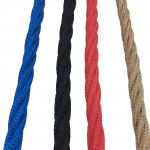 4 Strand 16mm Combination Rope Polyester Playground With Wire Core for sale