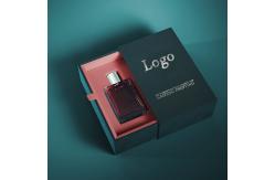 China Custom Cosmetic Perfume Cardboard Packing Box with Stamping Logo and CMYK Sliding Drawer supplier