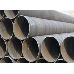 SSAW Steel Pipe for Low Pressure Liquid Delivery and Construction for sale