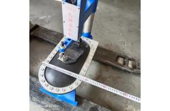 China Small Manual Air Press Sole Attaching Machine High Efficiency Easy Operation supplier