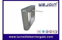 China Semi Automatic Tripod Turnstile Gate Stainless Steel With Controller / RFID Reader supplier