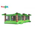 Inflatable Outdoor Toys Kids Inflable Volleyball Bounce House Inflatable Trampoline Toys for sale