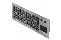 China Marine Rugged Keyboard Industrial Metal with Touchpad Kiosk IP67 supplier
