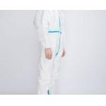 Ppe Long Sleeve Disposable Chemical Suit Clothing Medical Grade for sale