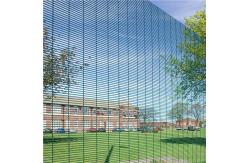 China Durable welded 358 anti climb high security wire mesh fence for sale supplier