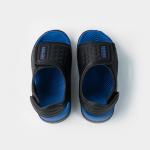 Upper Strap Kids Slides Sandals , OEM Magic Tape Sandals for sale