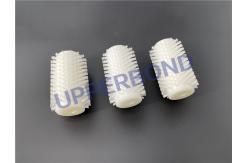 China Tobacco Machinery Spare Parts Nylon Brush Roller 8.5cm Length Nylone And Plastic supplier