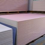 Fire Resistant Paper Gypsum Board 15mm For Ceiling Decoration for sale