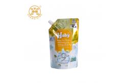China 500ml 1l Washing Powder Packing Pouch Custom Printed With Spout supplier