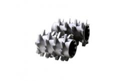 China Toshiba Extruder Machine Parts Computerized Deep Screw Element PVC Processed supplier