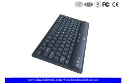 China Black Wireless Bluetooth Silicone Industrial Keyboard With Usb Charging supplier