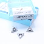 TCGT11 Carbide Turning Inserts In 4W Chip Breaker For External And Internal Turning for sale
