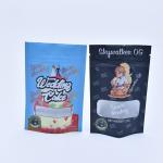 Mylar Packaging Bag For CBD Weeds Gummy Candy Bear Holographic Zipper Bag Flavor Herb Flower Dry Tobacco Retail Bag for sale