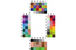 China Multi - Functional Resolution Test Chart SineImage YE042 For Digital Cameras / Lenses supplier