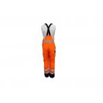 Man 250GSM CVC Reflective Working Bib Overalls With Adjustable Braces Clasps buckles