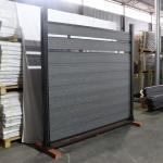 3D Composite Wpc Fence Board Fireproof Wood Grain Waterproof Outdoor for sale
