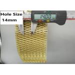 1mm Thickness Expanded Copper Mesh 14mm Hole Flat Metal In Roll for sale