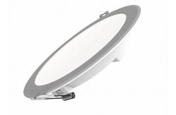 China Supermarket Round Led Downlight Led Ceiling Downlights Trimless Design supplier