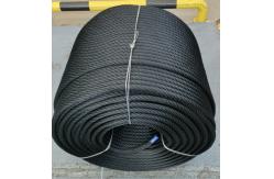 China 6x8 FC PP Multifilament / Polyester Combination Wire Rope For Playground Climbing Ropes supplier