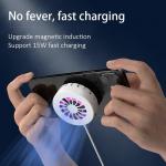 Magnetic Cooler Radiator Portable Wireless Chargers For Gaming Phone for sale