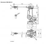 1040 Kg Industry Robot Arm Mounting Floor IRB 4400L-10/2.53 for sale